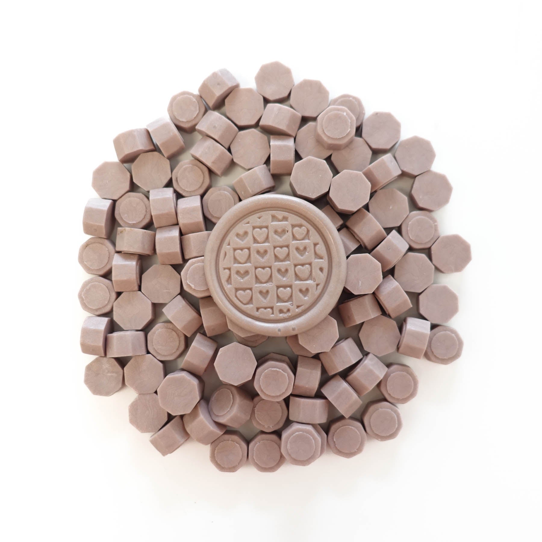 taupe dusty rose antique rose sealing wax beads fiona ariva australia