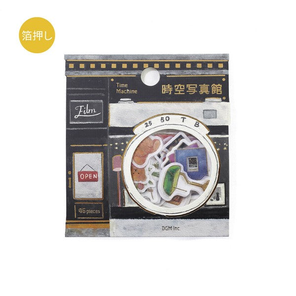 Film & Photo Gallery | Time & Space | 'Shopping Arcade' Series | Planner Flake Stickers | BGM