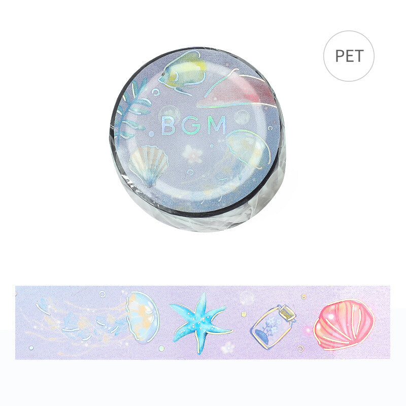 Under The Sea Clear Washi Tape | BGM