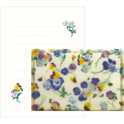 Viola Translucent 'Clair' Small Letter Writing Set