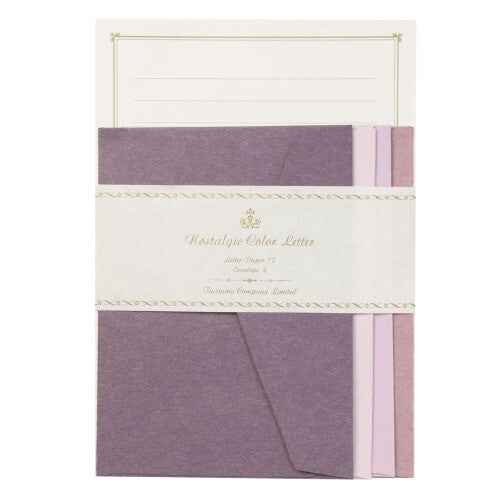Violet | 'Nostalgic Color Letter' Letter Writing Set