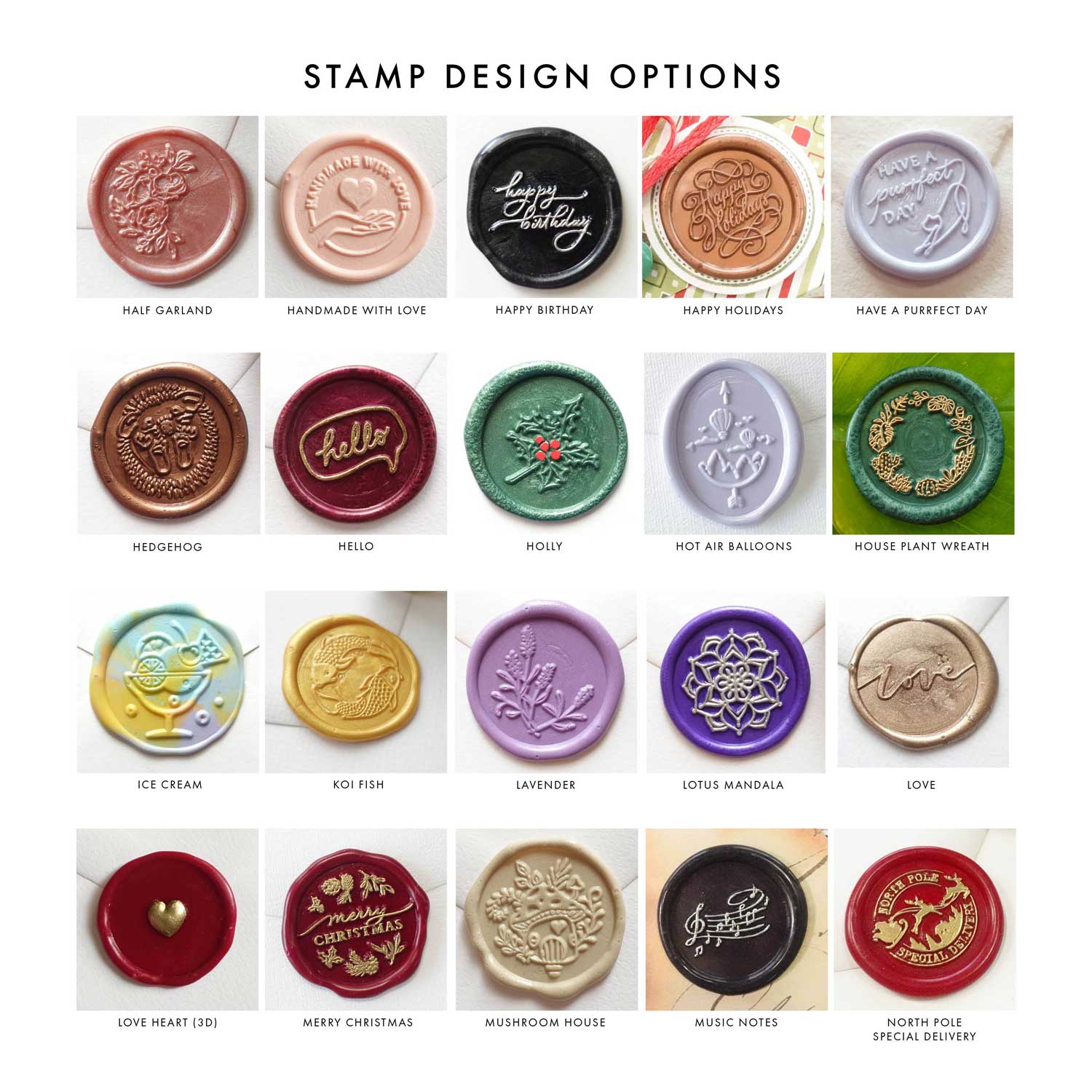 wax sealing kit fiona ariva starter set australia stamp designs