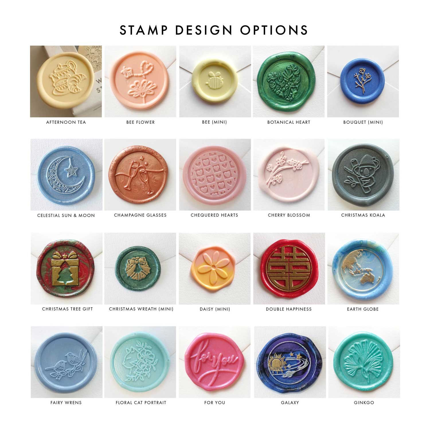 wax sealing kit fiona ariva starter set australia stamp designs