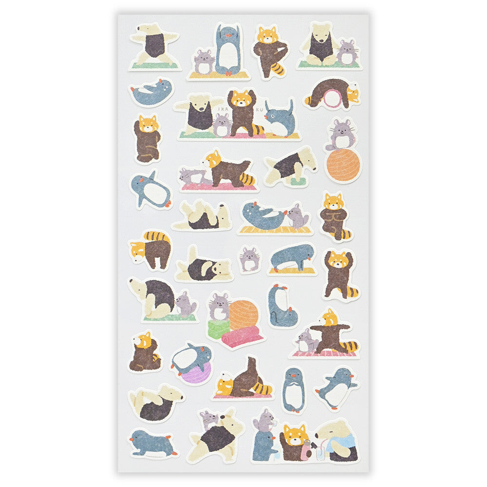 Yoga 'Neighbourhood Association' Stickers Sheet
