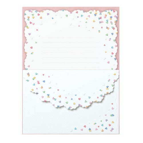 Heart Shower | Coleur Claire Arabesque Letter Writing Set