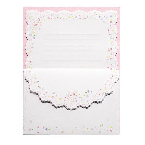 Petit Fleur Embroidery | Coleur Claire Arabesque Letter Writing Set