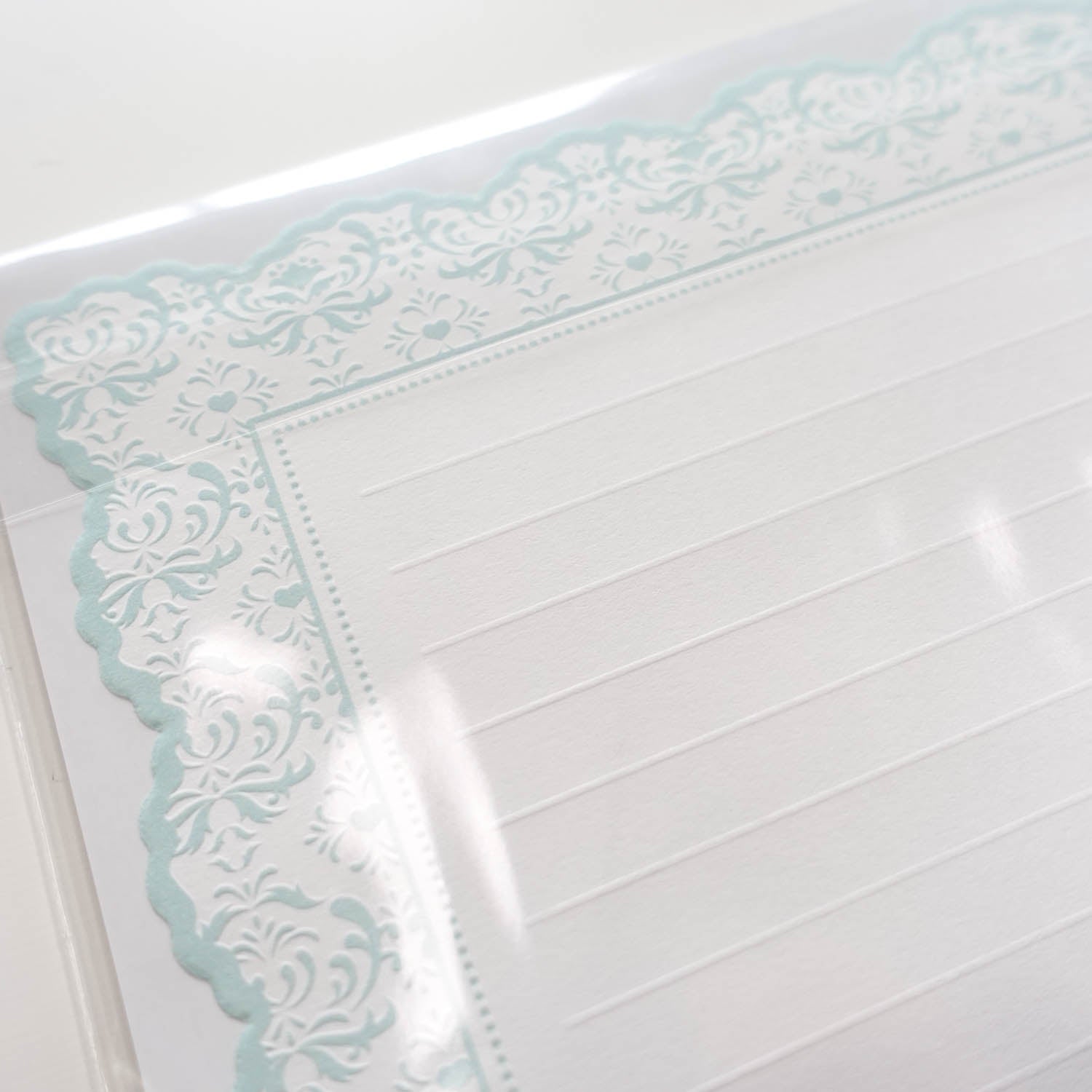 Blue Lace | Coleur Claire Arabesque Letter Writing Set