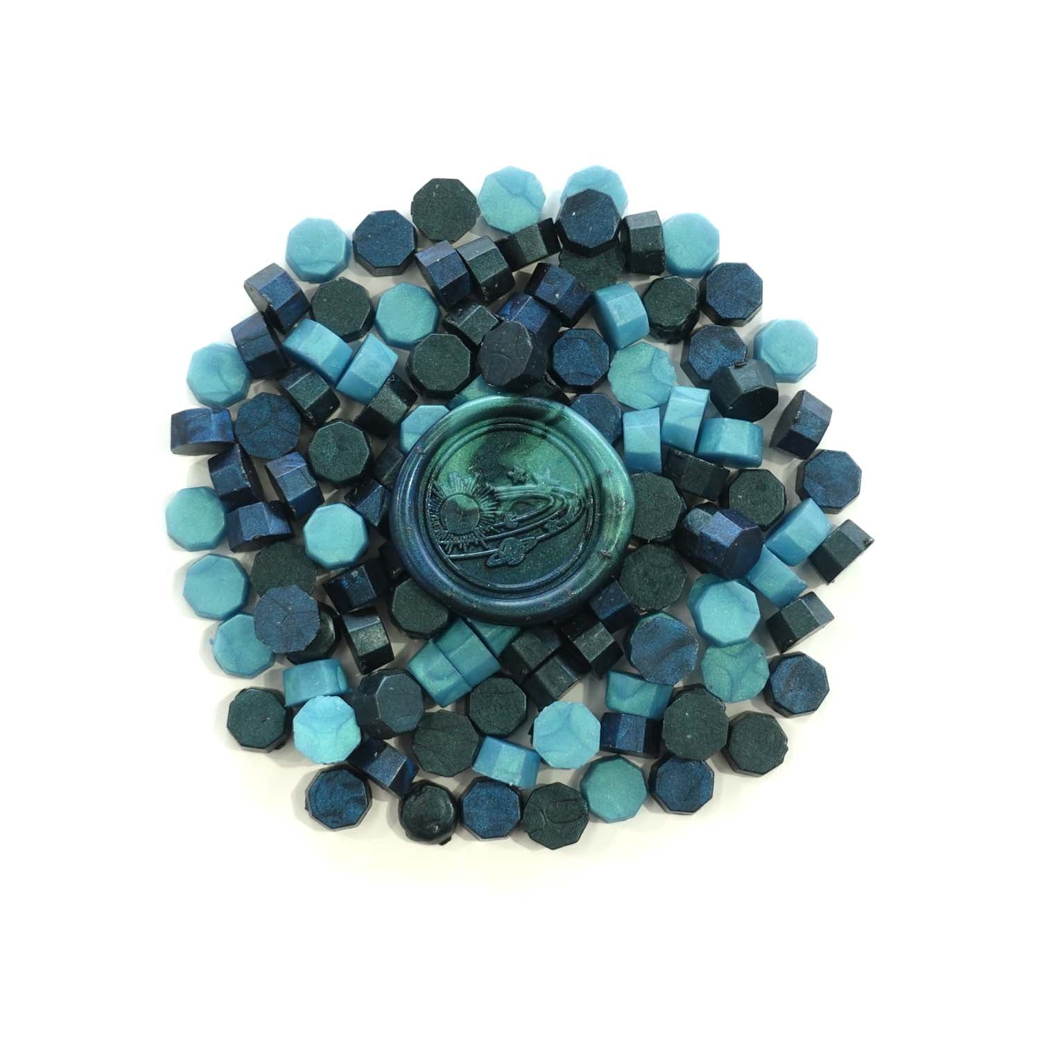 Aurora Mix 100pcs sealing wax beads