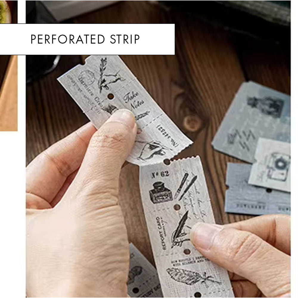 Perforated Ticket 'Bill Favourites' Flake Stickers