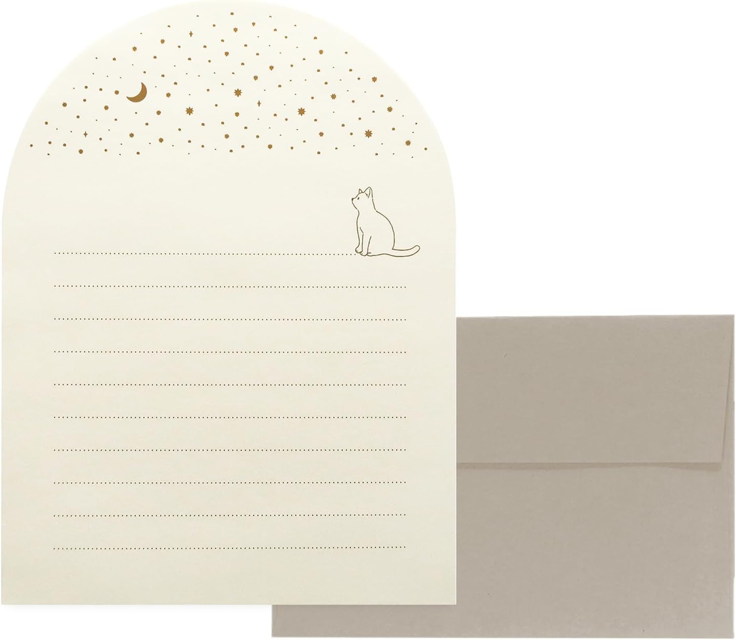 Cats | Starry Arched Letter Writing Set