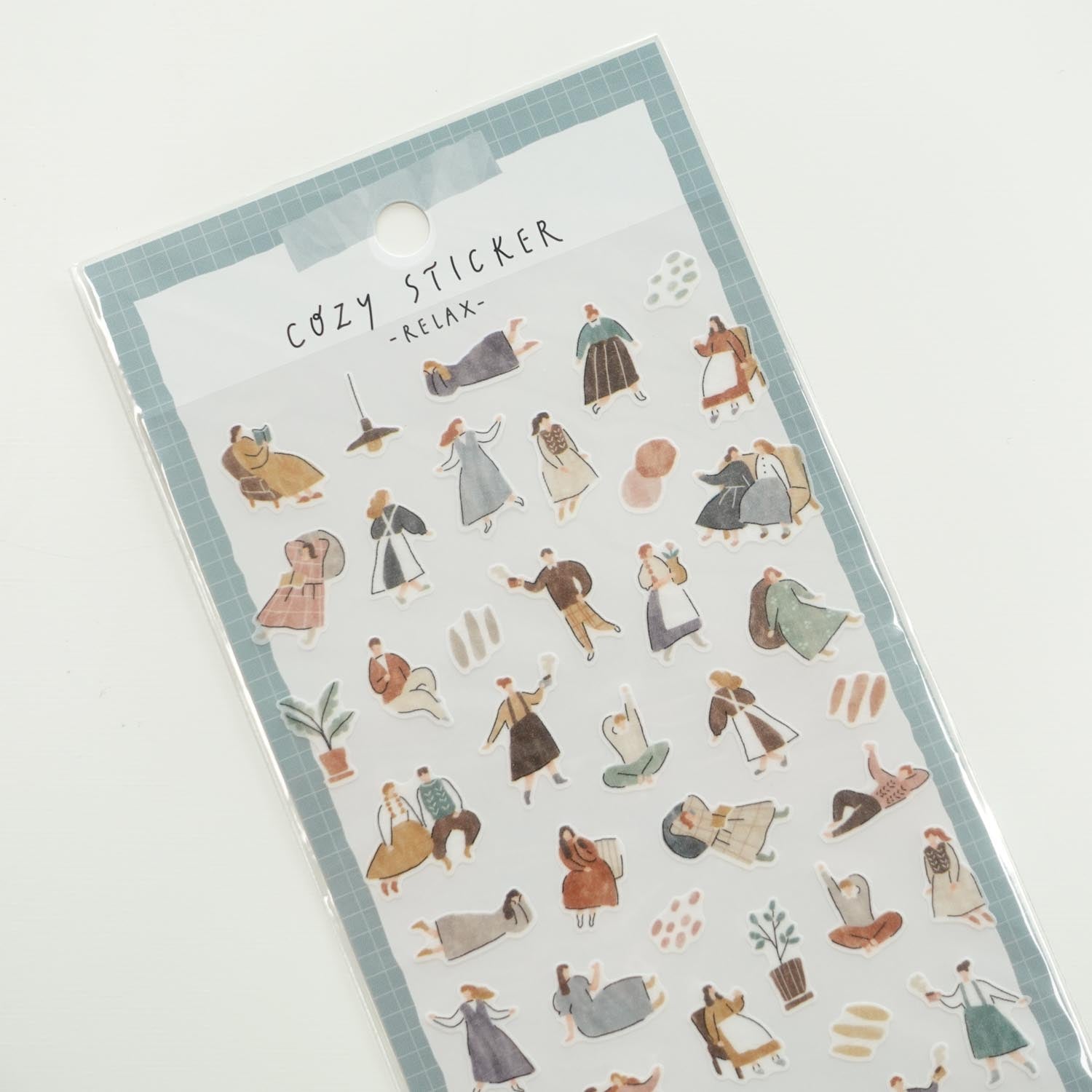 Relax 'Cozy Sticker' Washi Sticker Sheet