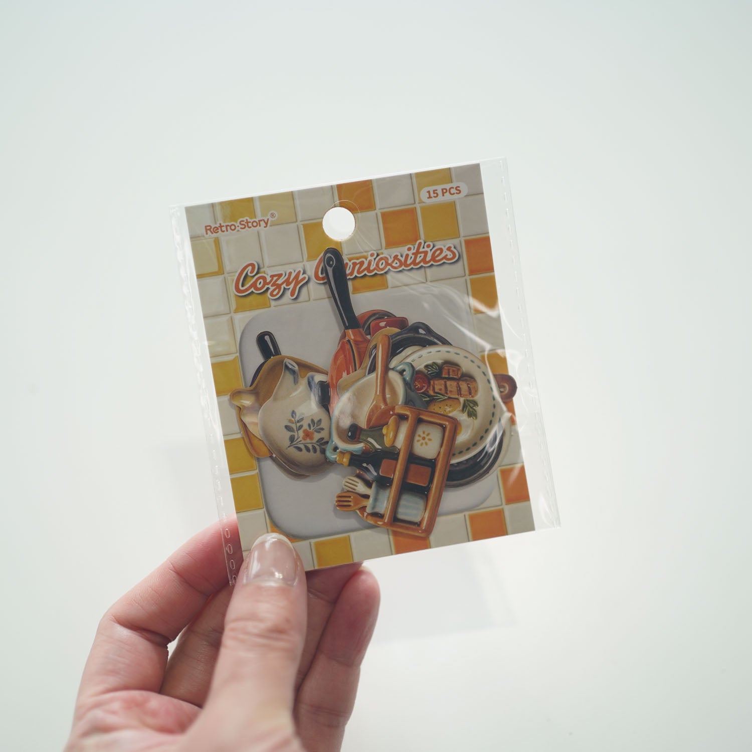 Kitchen Cooking 'Cozy Curiosities' Cardstock Flake Stickers