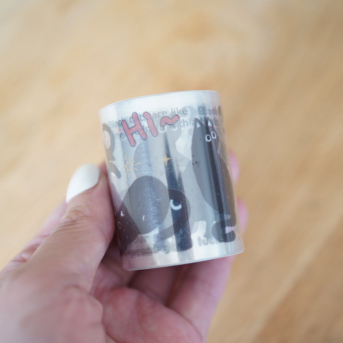 The Diary of a Black Cat Die-Cut Sticker Roll