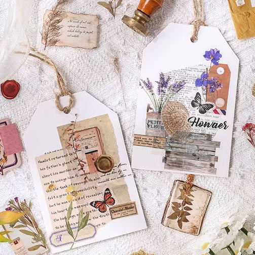 Lavender Correspondence 'Dried Flower Series' Flake Stickers