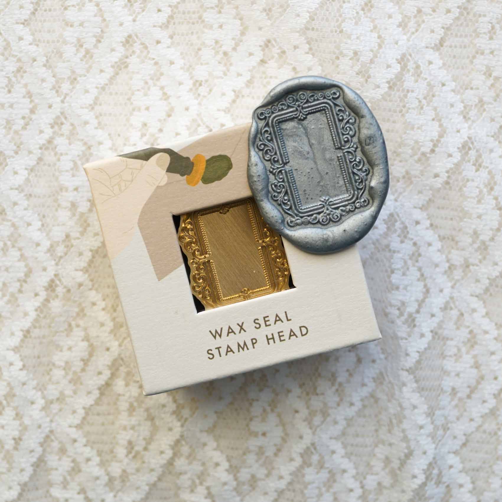 Fine Ornamental Picture Frame wax seal stamp or stamp head