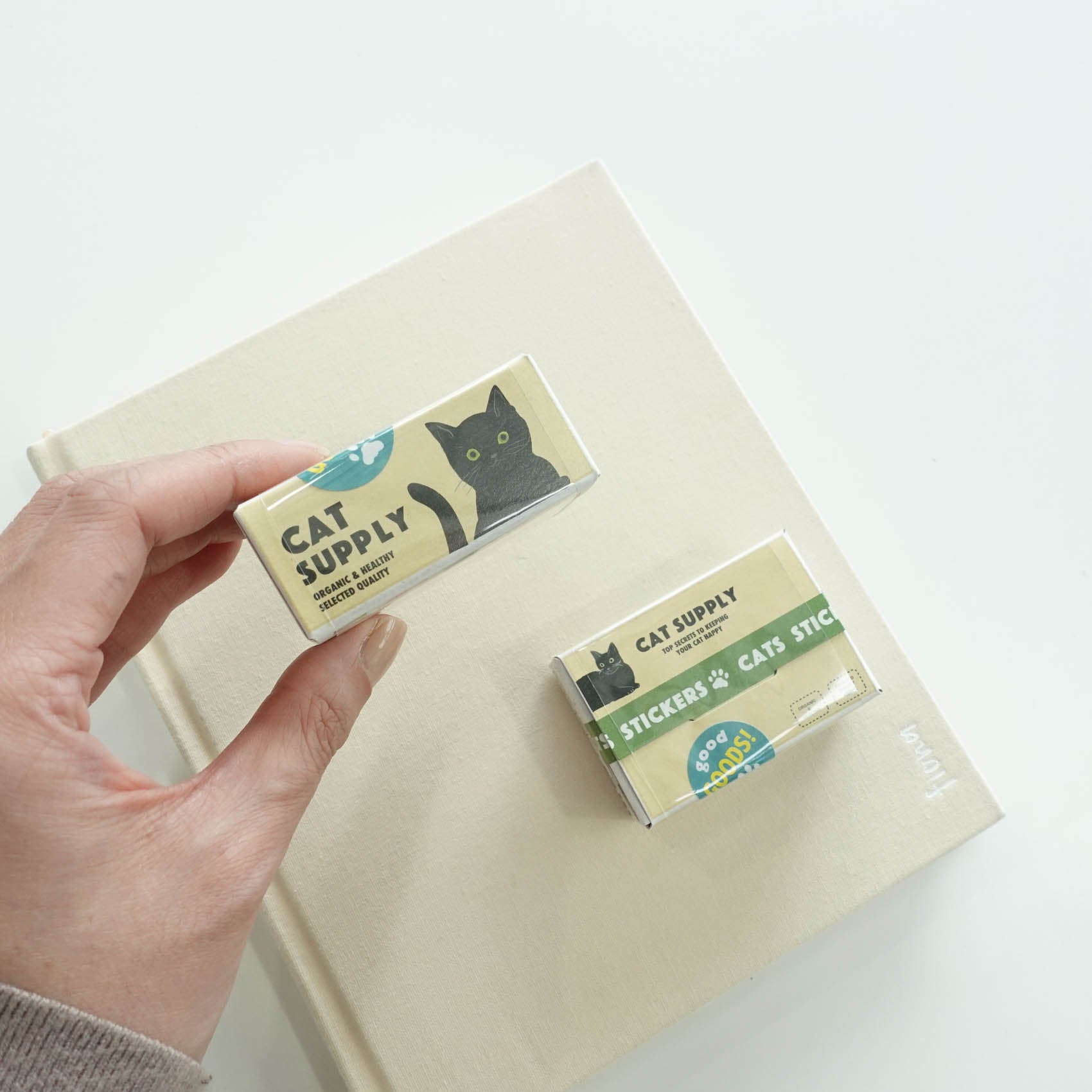 Cat Supply | Small Box of Flake Stickers | Haco Seal