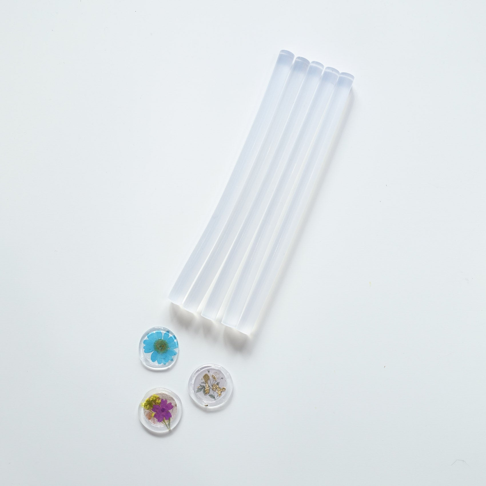 Crystal Clear Jelly Hot Glue Sticks for Making Clear Wax Seals