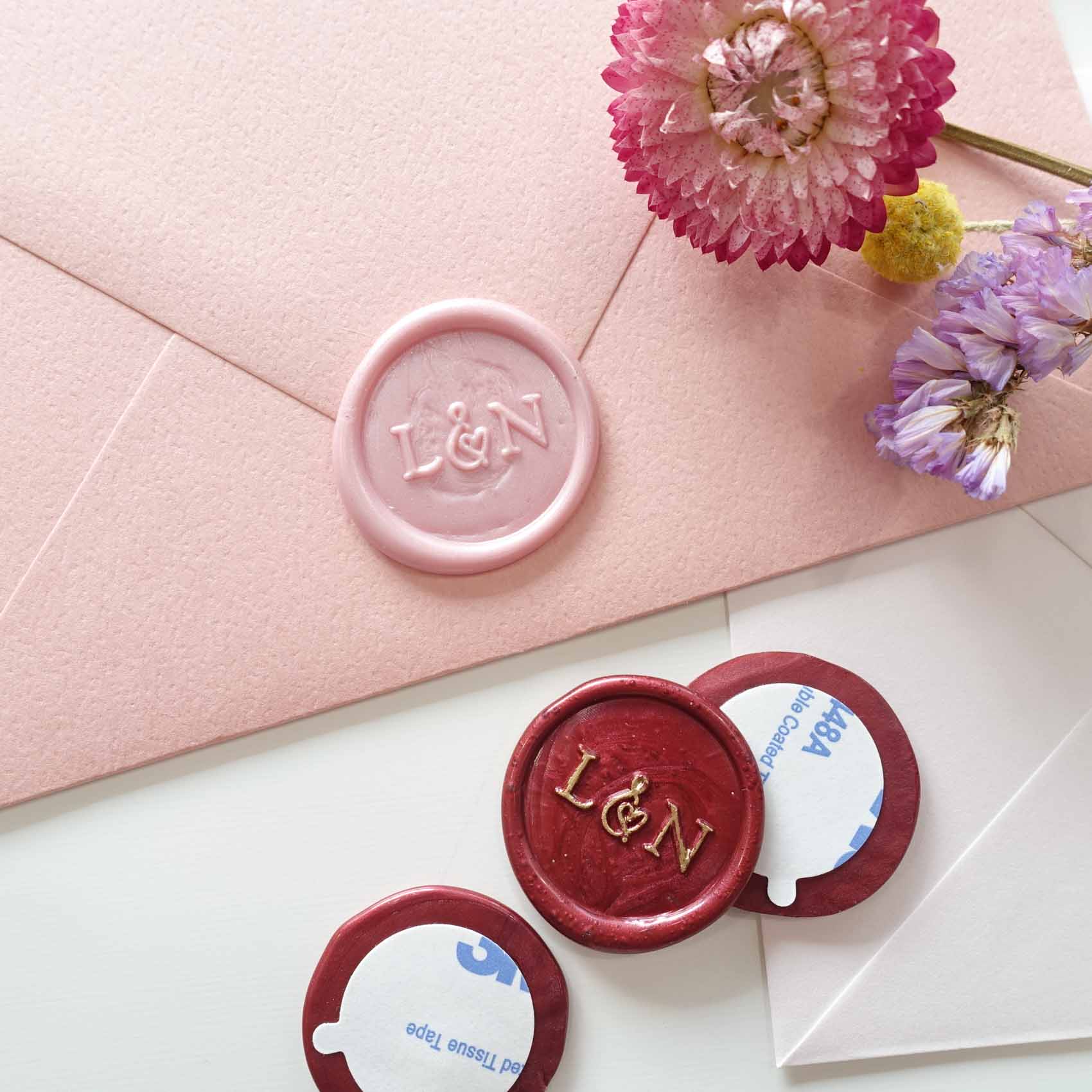 HOW TO make your own peel and seal wax seal sticker with flexible wax! 