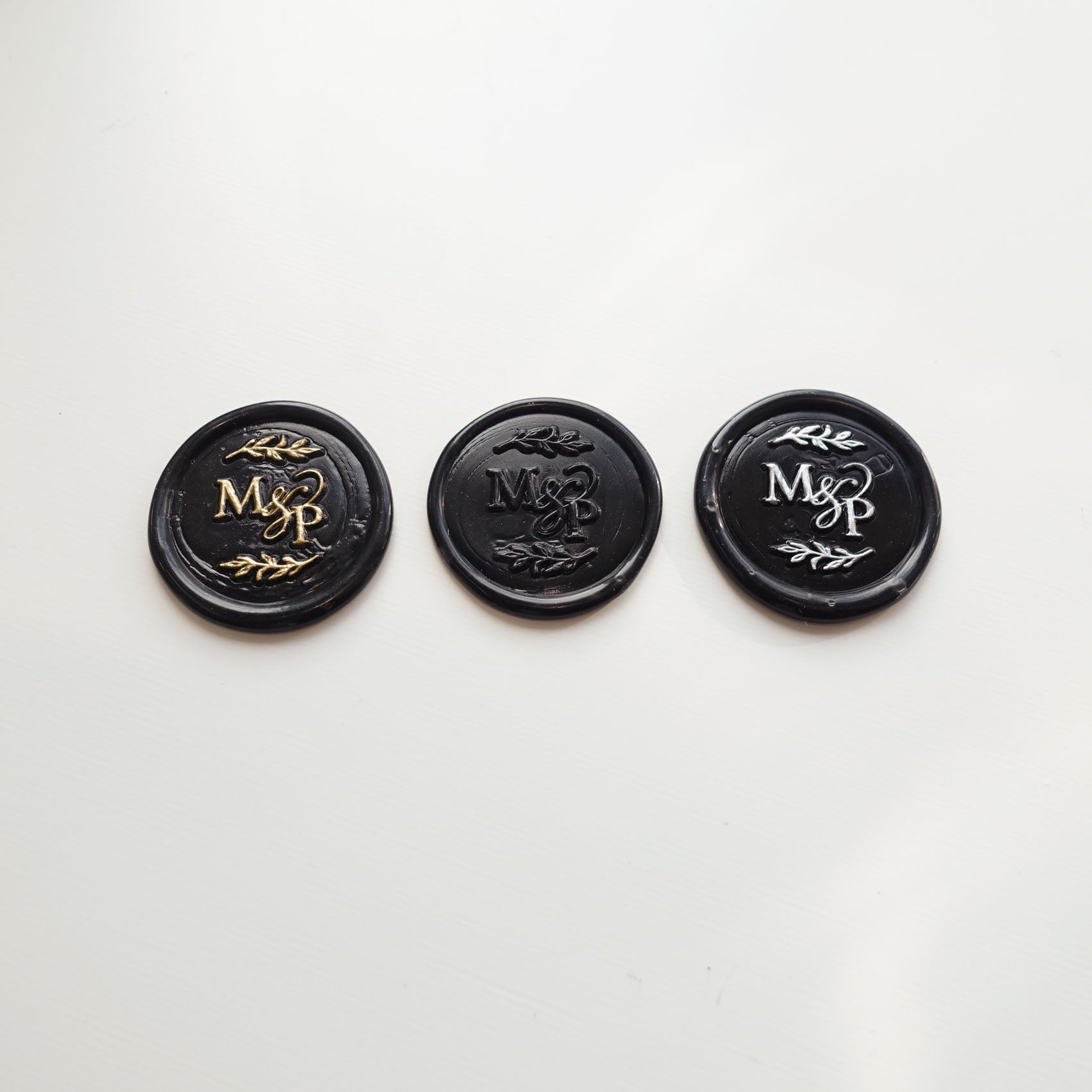 ink black wax seal beads australia fiona ariva