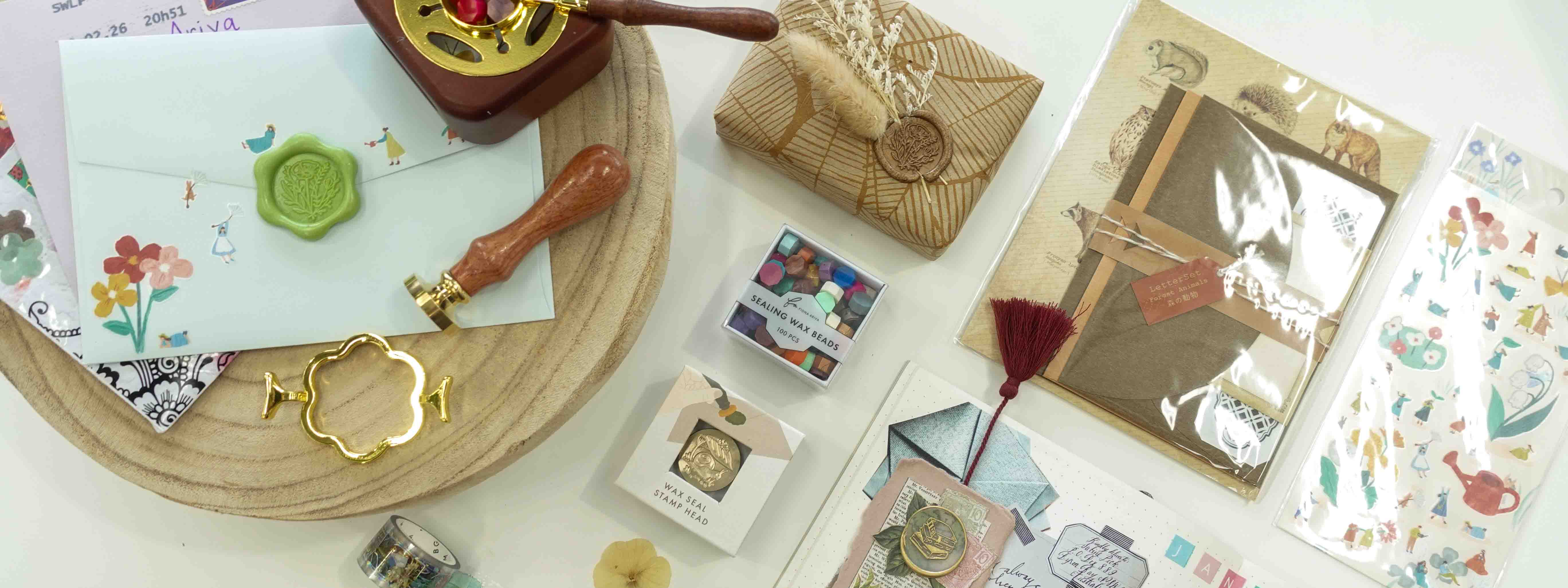 fiona ariva wax seals stationery letter writing sets journaling supplies australia