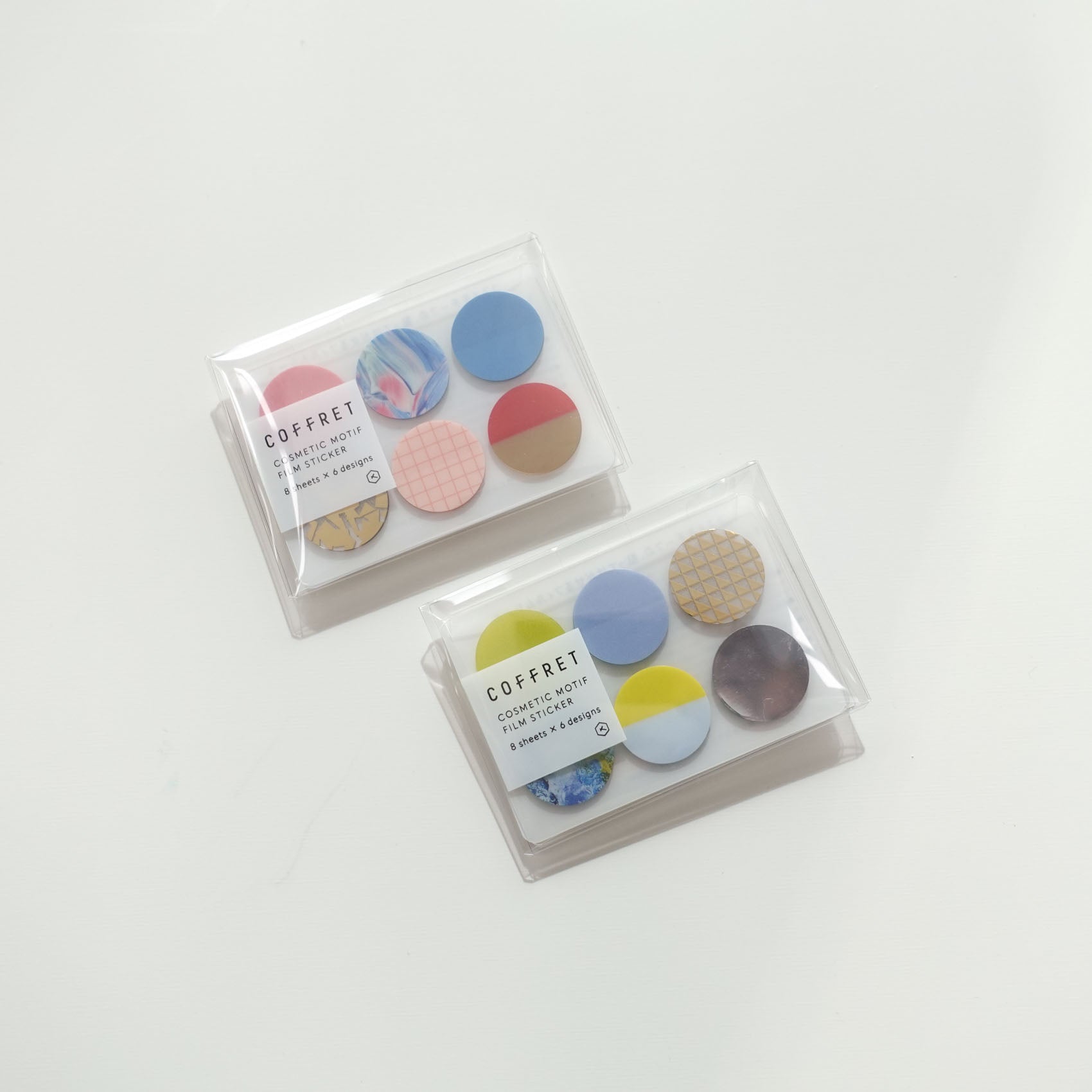Coffret Round Motif Tab Stickers