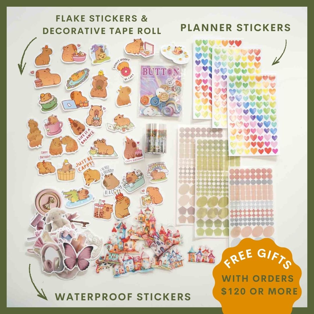 Free Gifts over $120AUD: Special Offer