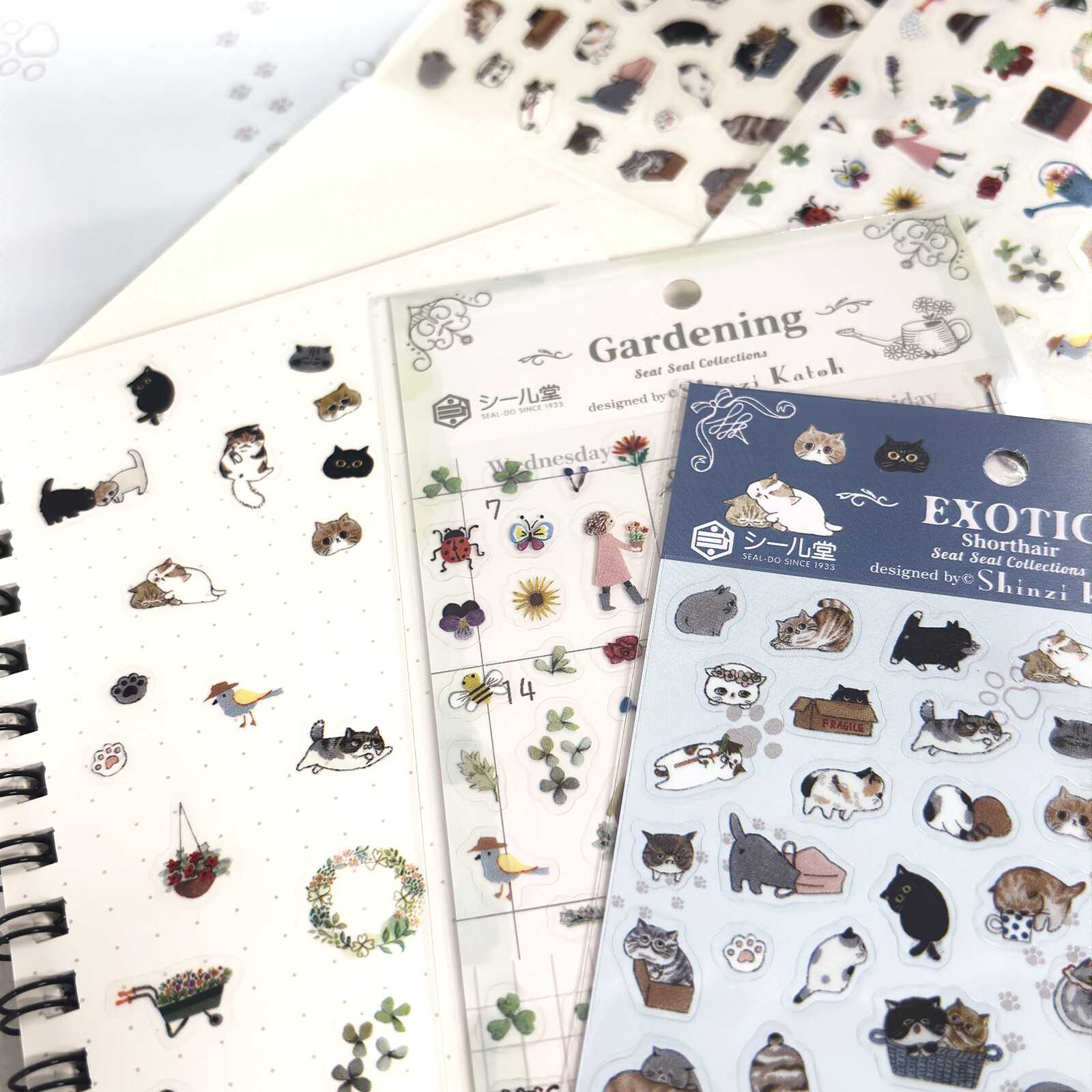 'Shinzi Katoh' Planner Sticker Sheet
