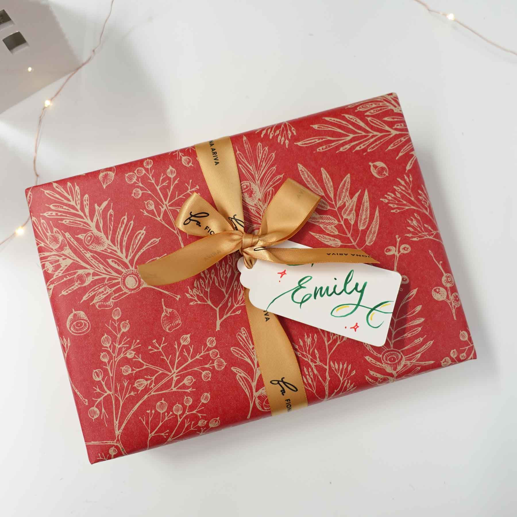 Gift wrapping service fiona ariva wax seals