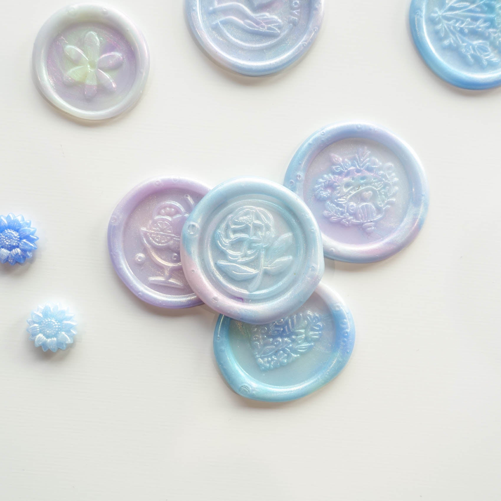 holographic sealing wax seal beads australia pastel mix