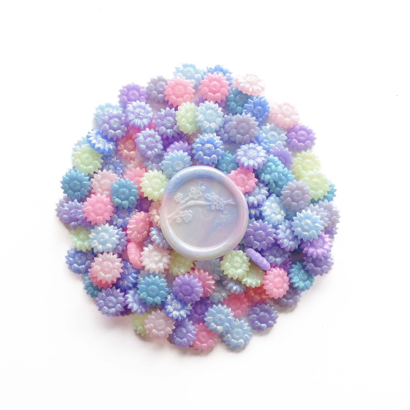 holographic sealing wax seal beads australia pastel mix