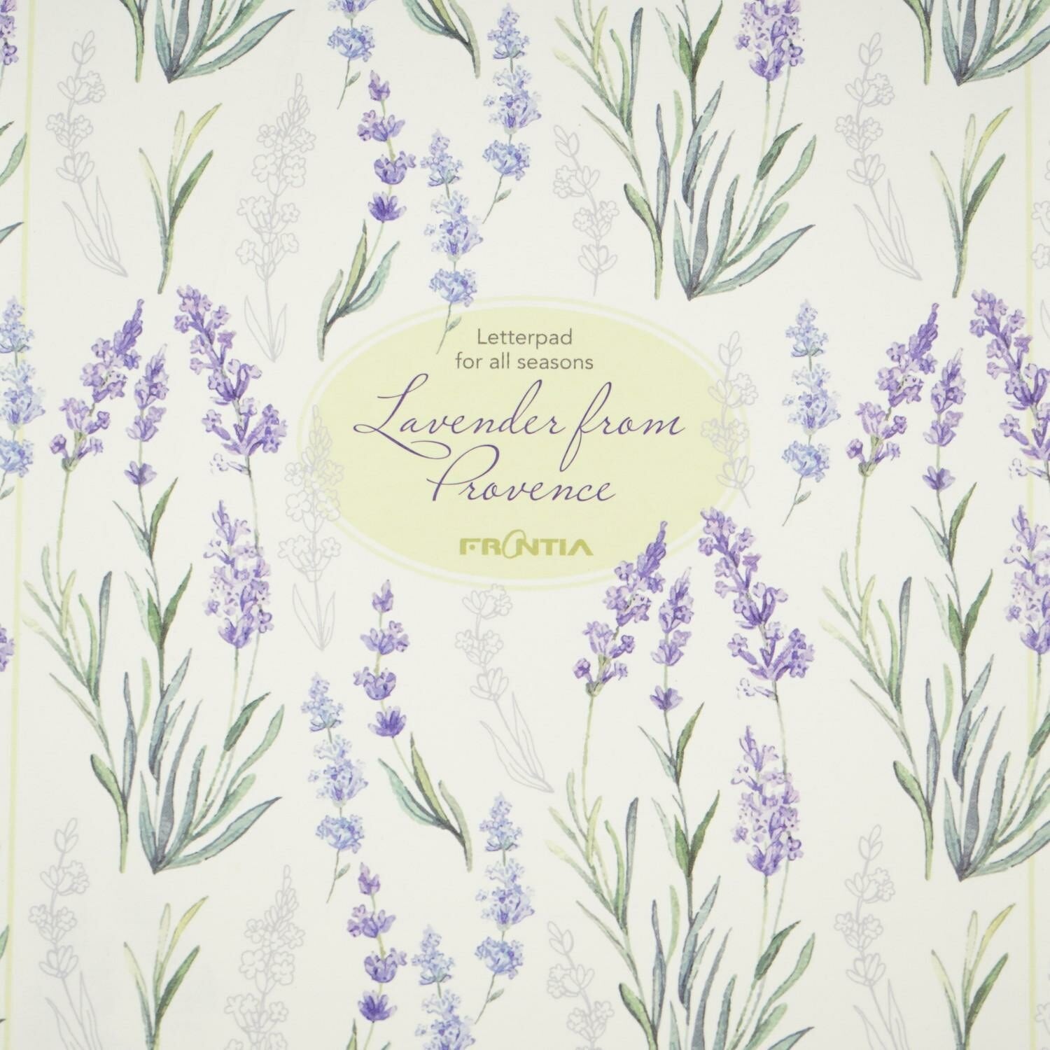 lavender letter writing set