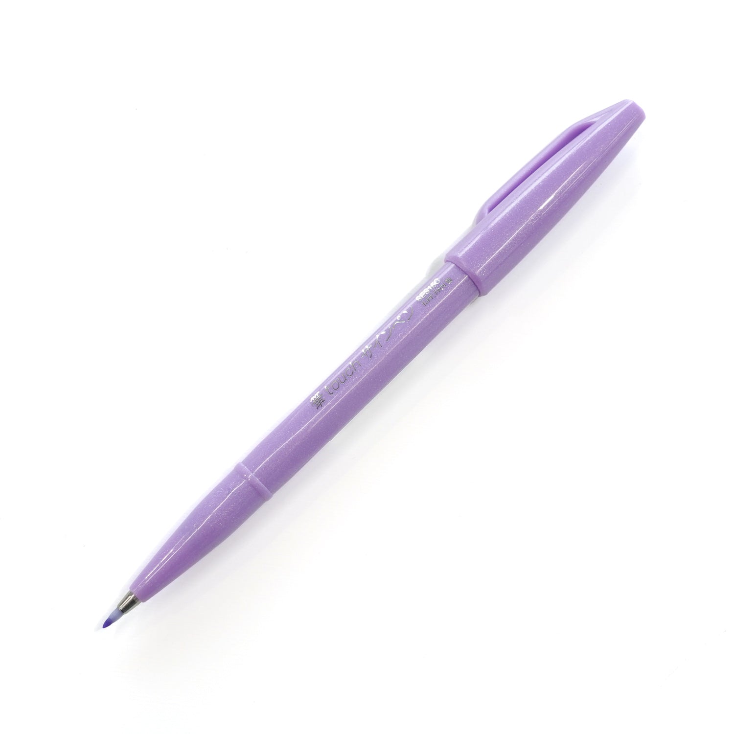 Pentel Fude Touch Brush Sign Pen Light Violet