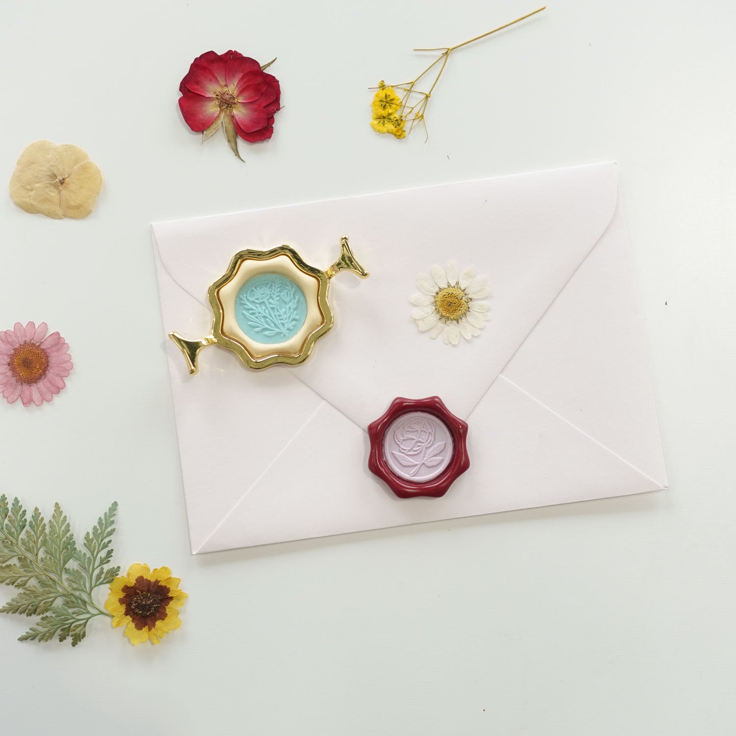 Wax Seal Metal Ring Mould - Medallion