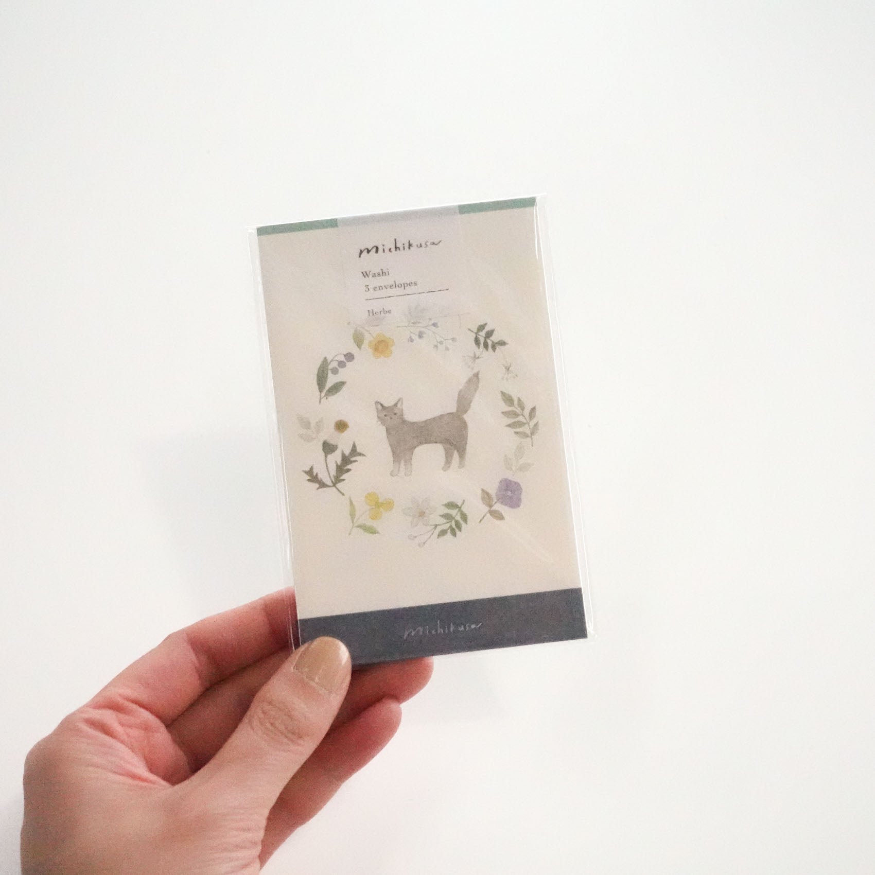 Michikusa Cat Garden Seed Packet Pochi Money Envelopes