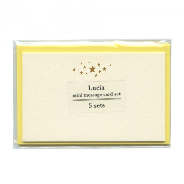 Milky Way Gold Foil Mini Message Card Set | Lucia