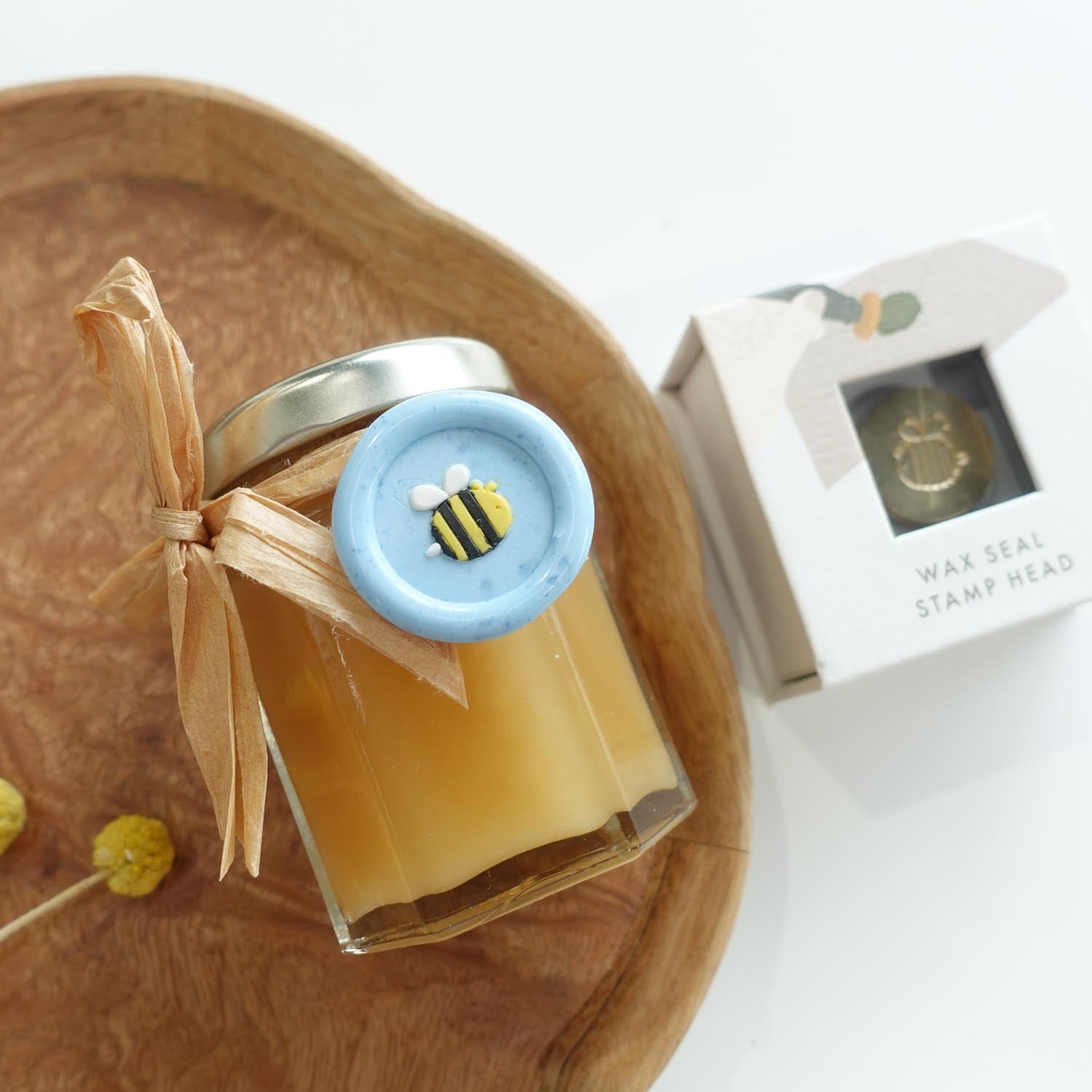 cute honey bee wax seal stamp fiona ariva australia