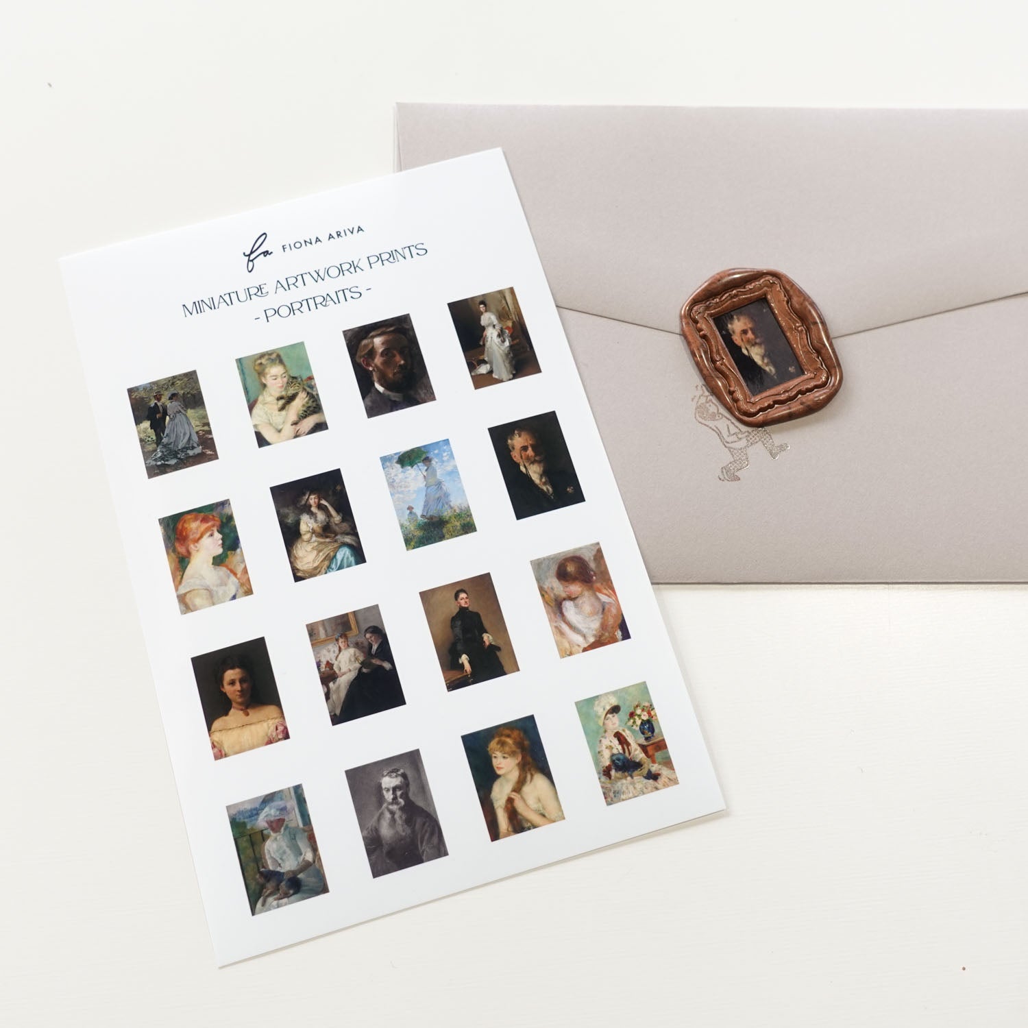 Portraits | Miniature Artwork Photo Prints