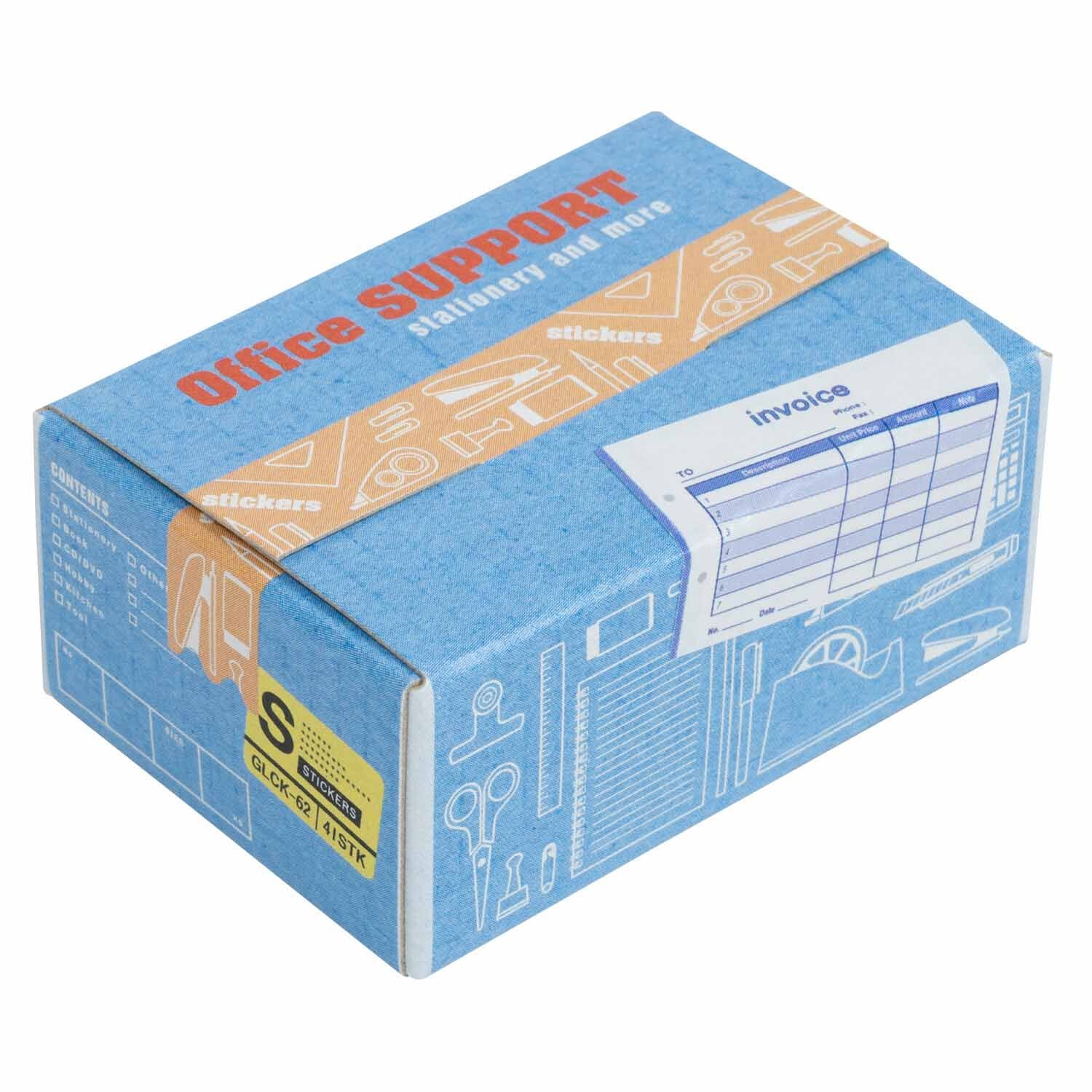 Office Stationery | Small Box of Japanese Flake Stickers | Haco Seal