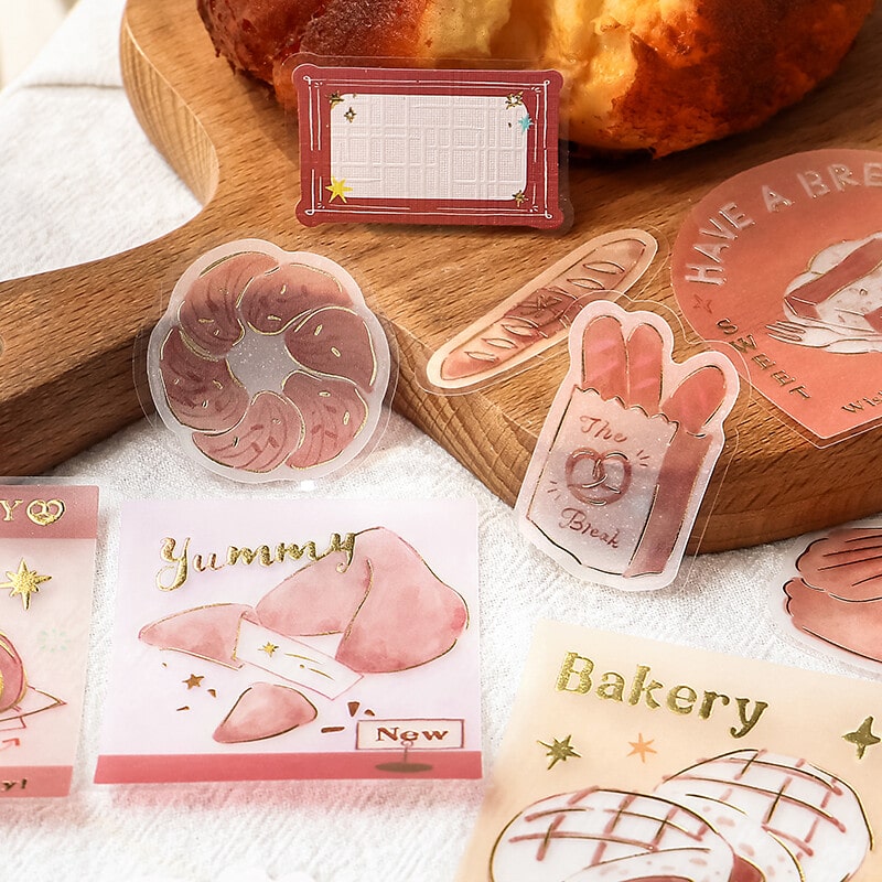 Pink Bakery | Holiday Store Tour | Planner Flake Stickers | BGM