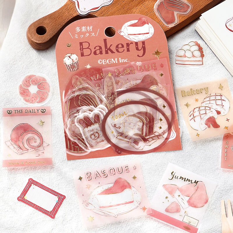 Pink Bakery | Holiday Store Tour | Planner Flake Stickers | BGM