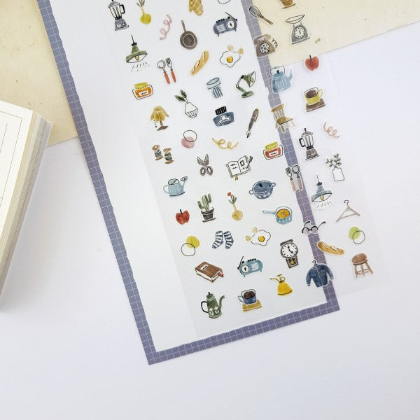 life cozy stickers planner journal japanese washi