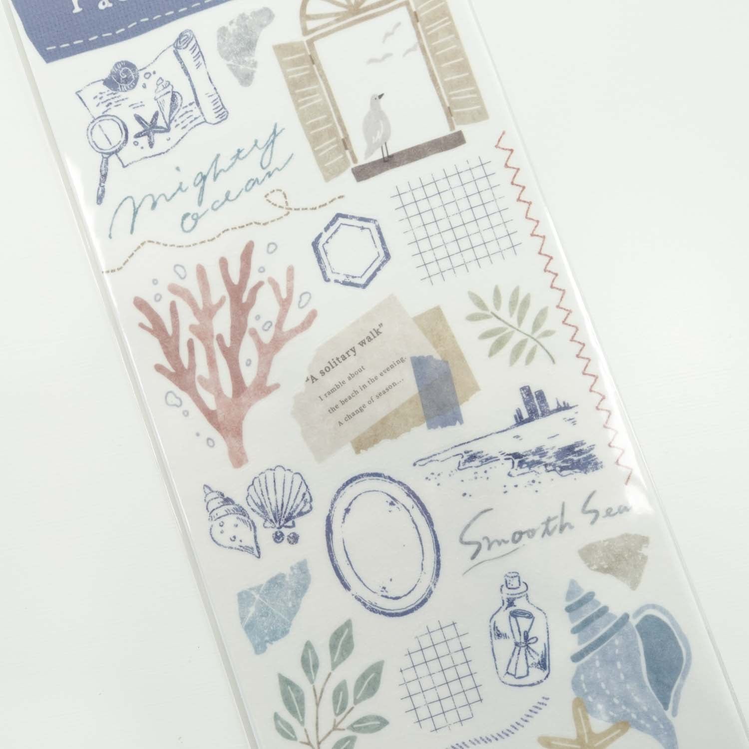 Seashore 'Page' Stickers Sheet