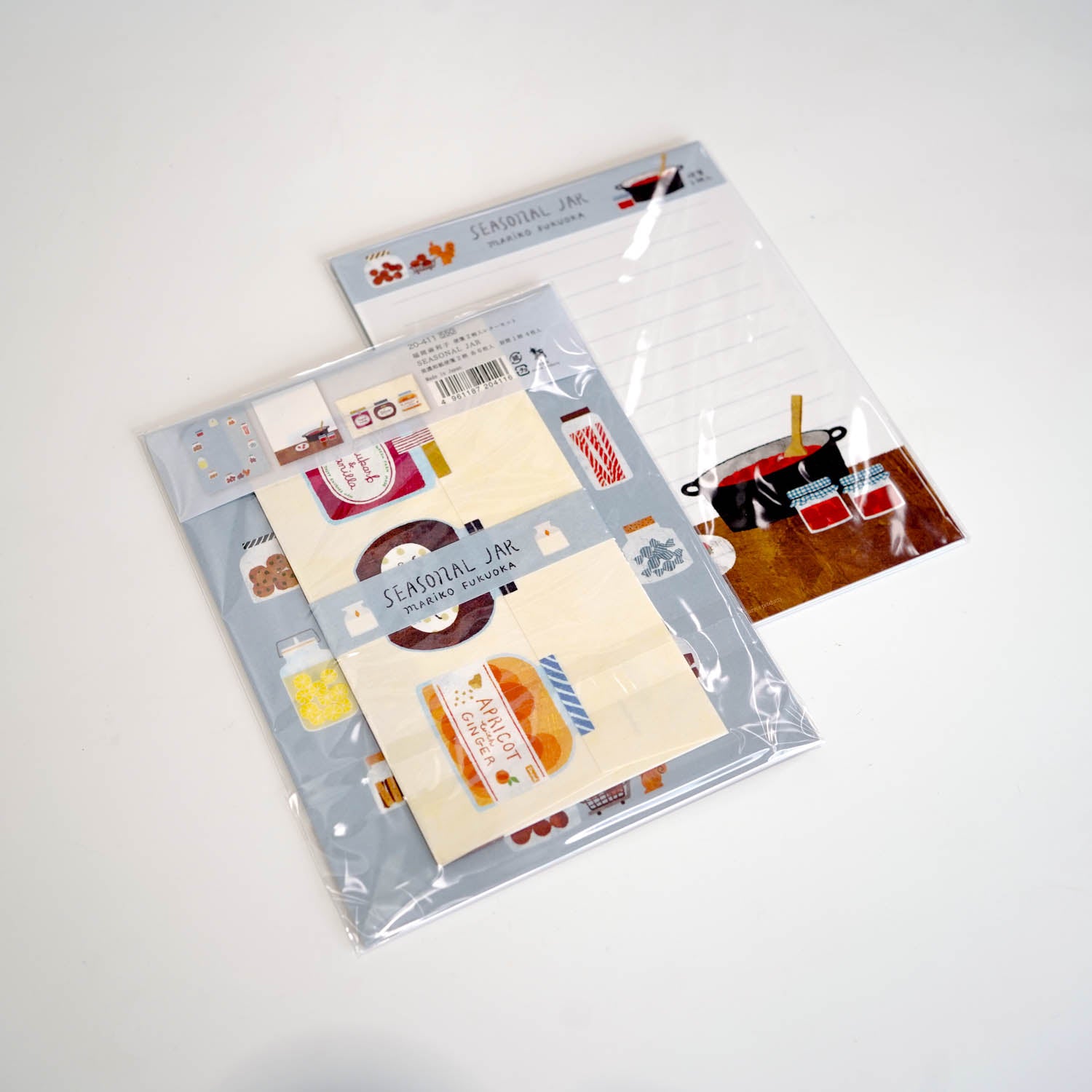 Seasonal Jam Jar 'Mariko Fukuoka' Letter Writing Set