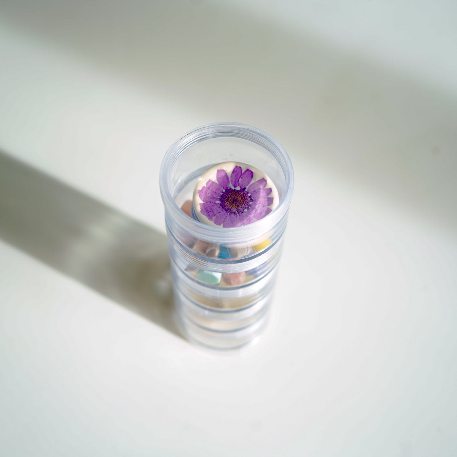 S.E.W. Storage Stackers - 5 X 50MM Round Containers