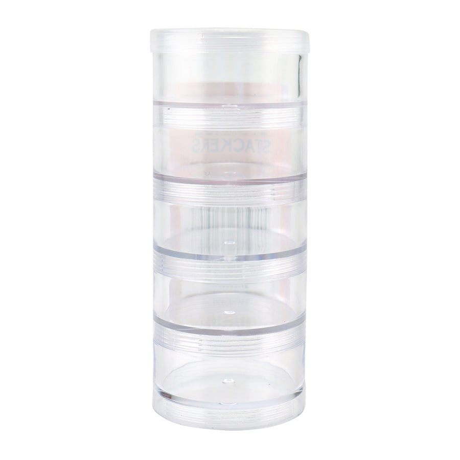 S.E.W. Storage Stackers - 5 X 50MM Round Containers