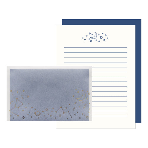 sucre letter writing set stars moon constellation australia