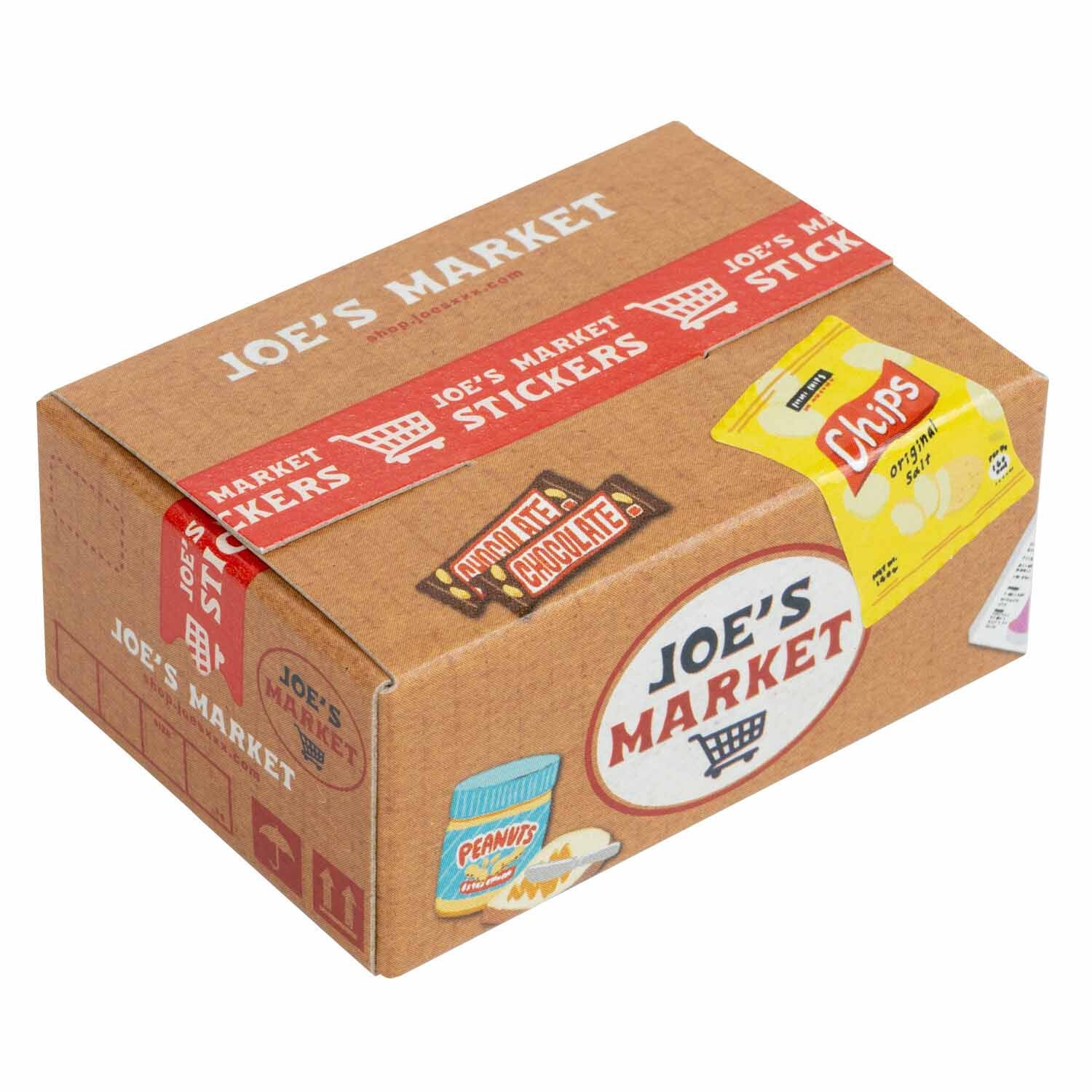 Supermarket Joe's Market | Small Box of Japanese Flake Stickers | Haco Seal