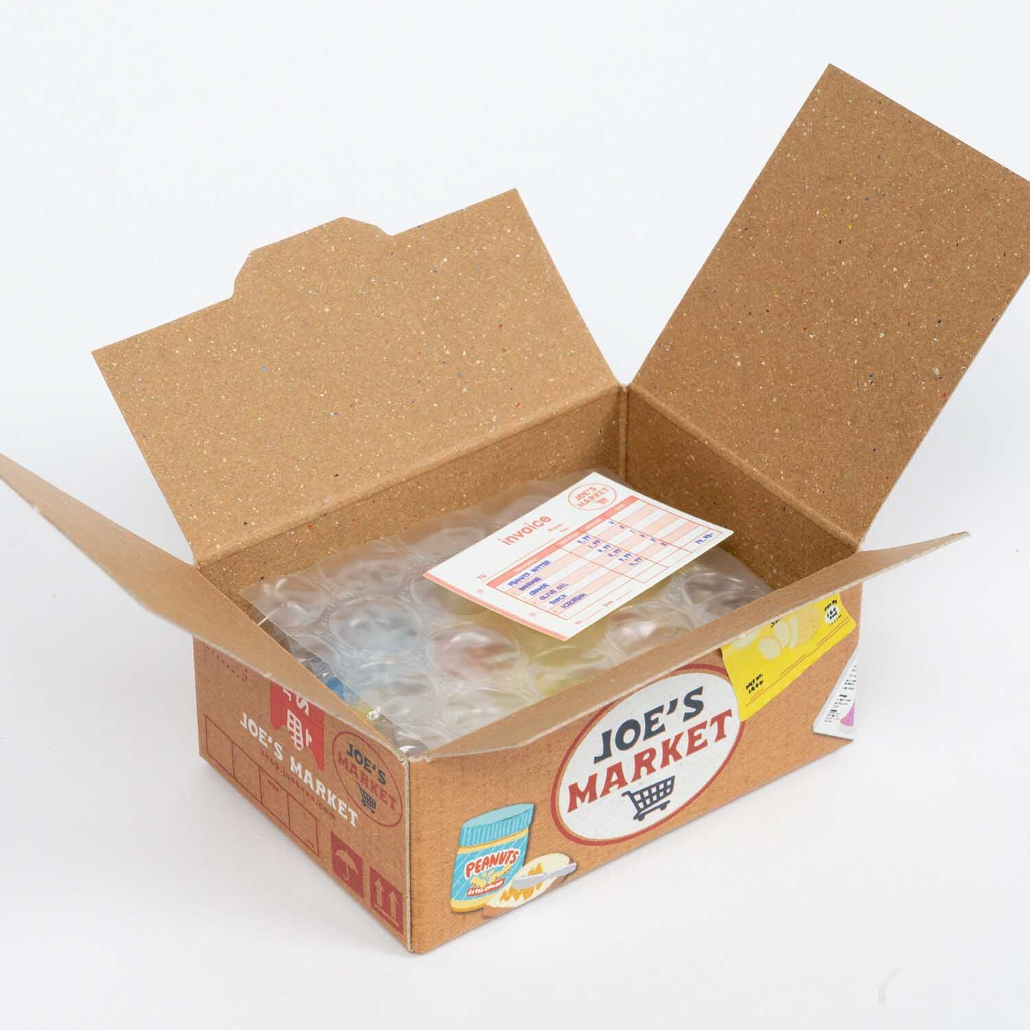 Supermarket Joe's Market | Small Box of Japanese Flake Stickers | Haco Seal