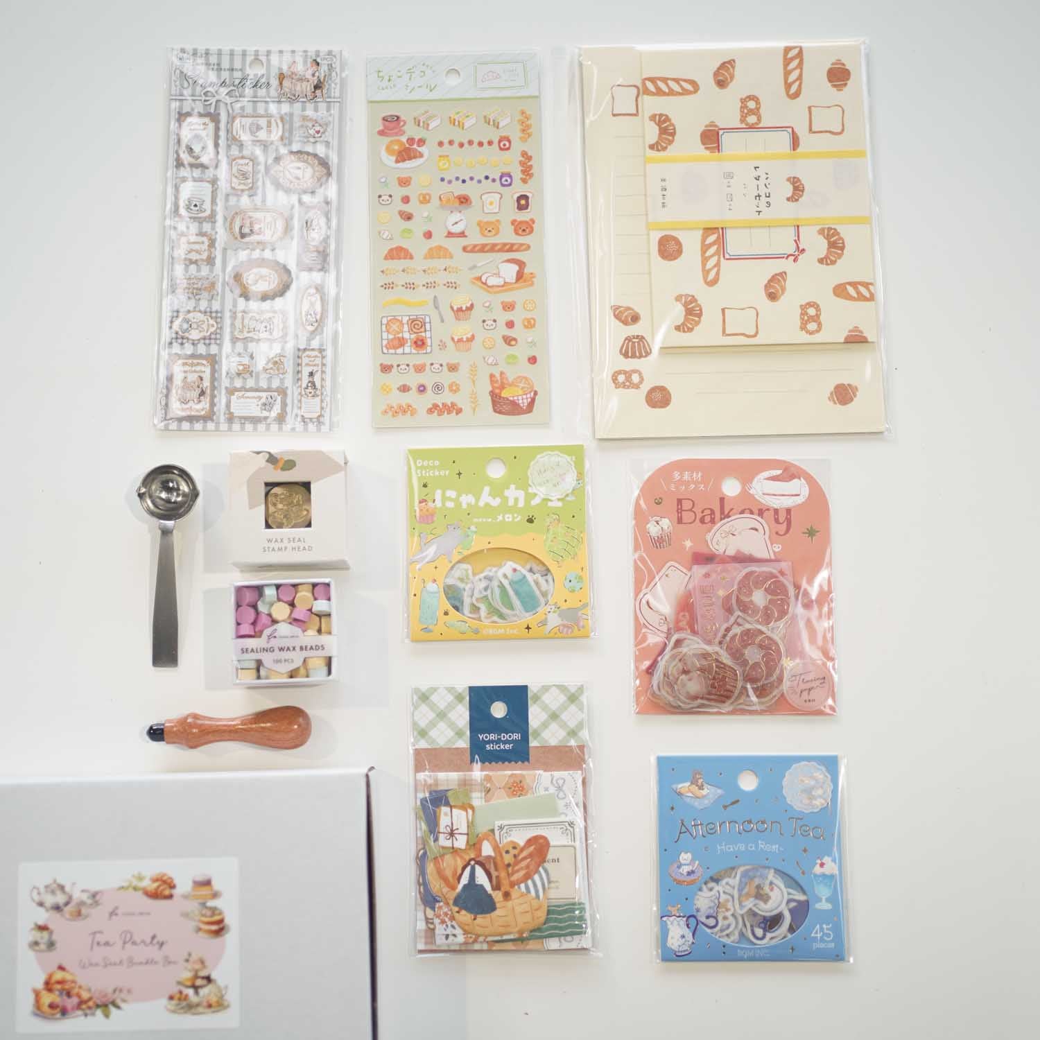 Tea Party Bundle Box (Wax Seals & Paper Goods)