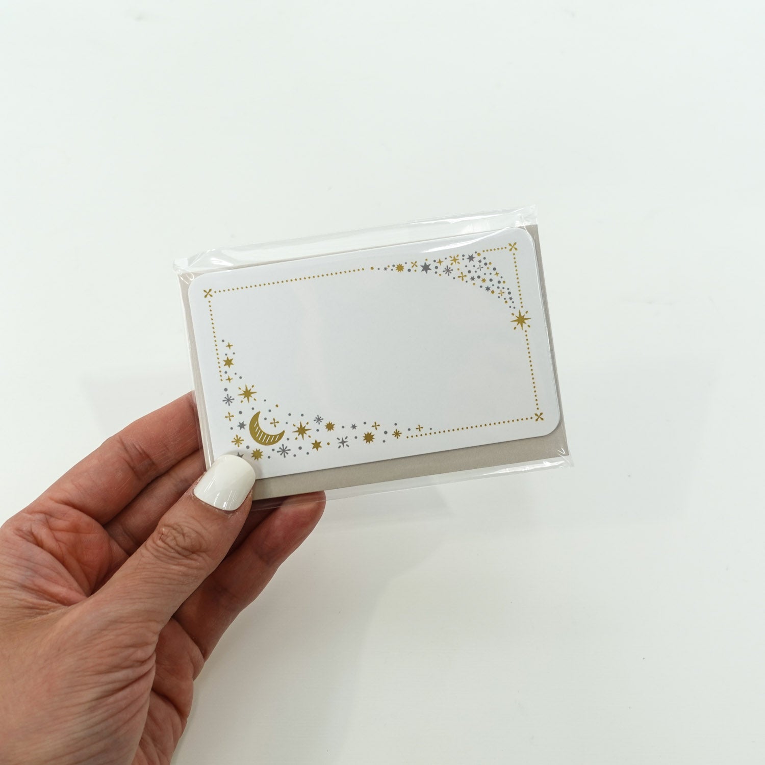 Twinkle Framed Gold Foiled Mini Message Card Set